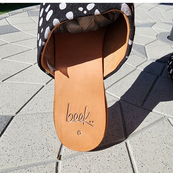 Beek Polka Dot Handcrafted Mules 6 - Picture 6 of 7